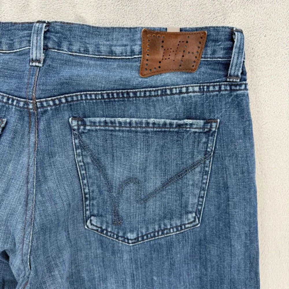 Citizens of‎ Humanity Perfect Straight Leg Jeans Blue Mens Made in USA Size 38 - Picture 13 of 16